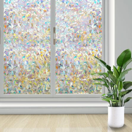 Stained Static Cling Window Film