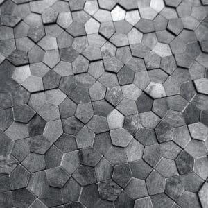 Aluminum Adhesive Mosaic Wall Sticker