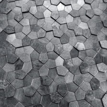 3 (3) Aluminum Adhesive Mosaic Wall Sticker