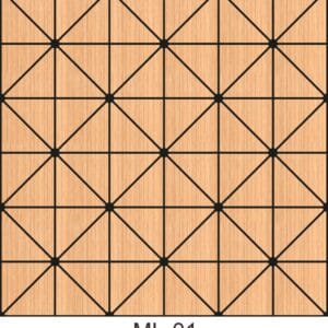 Mosaic Wall Tile Sticker With Rosewood Pattern