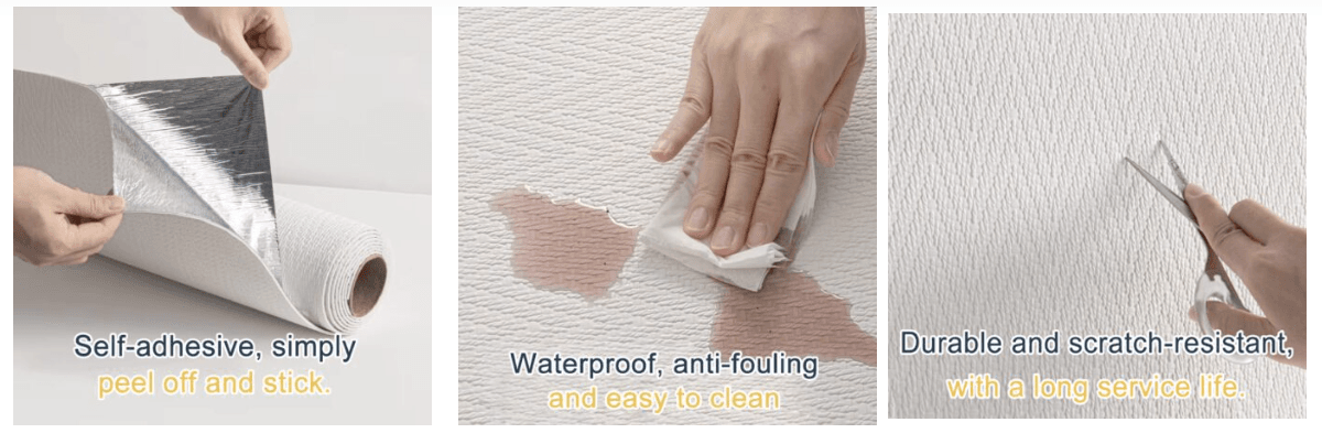 未标题 1 3D Soft Ceramic Self Adhesive Wall Sticker With Travertine Surface 1