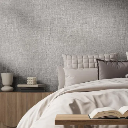 1 (1) Plain Color Decorate Film With Linen Texture