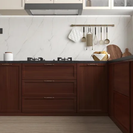 Premium Decoration Self adhesive Film With Walnut Wooden Design