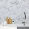 2 Premium Decoration Film Wtih Carrara White Marble Design