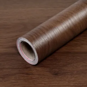 Black Walnut Texture Self Adhesive Film  with Aluminum Backing