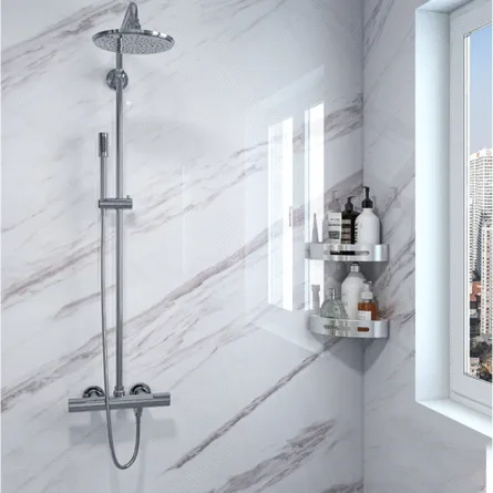 31 Premium Decoration Film Wtih Jazz White Marble Design