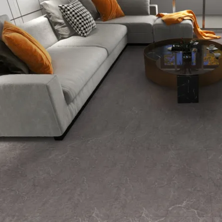 PVC Flooring Tile Sticker With Armani Grey Color