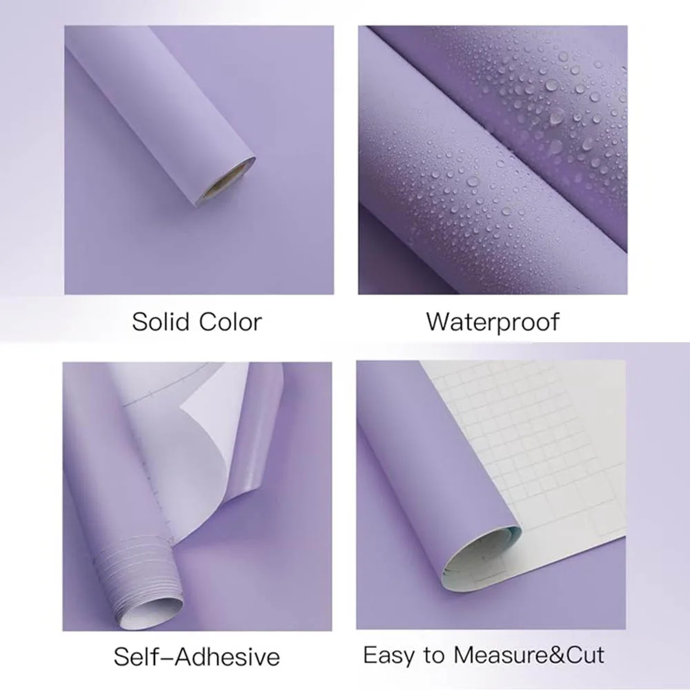 FEATURE 1 Solid Color Self Adhesive Film With Aluminum Backing 1
