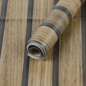 PVC Self Adhesive Wallpaper With Grille Design