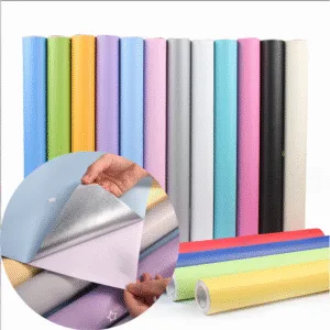 Plain Color Self Adhesive Film With Aluminum Backing