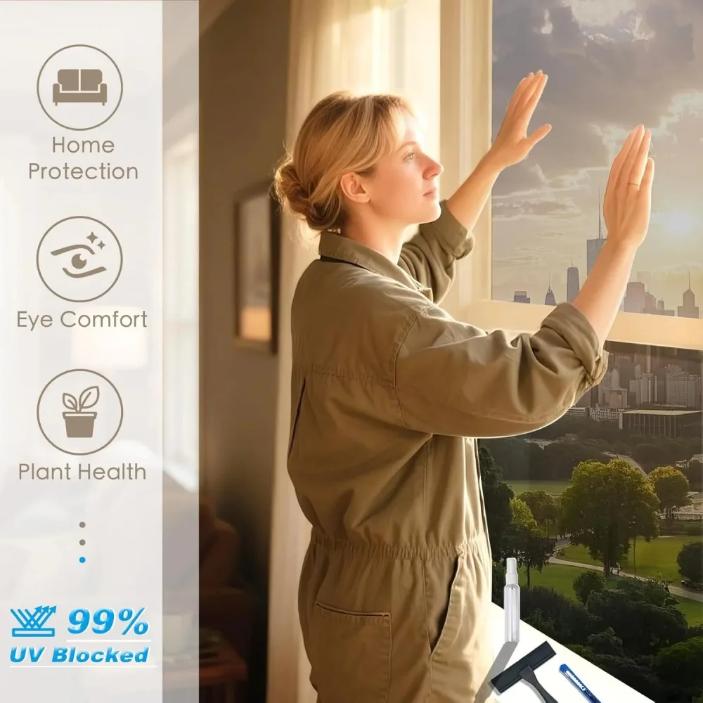 卖点 11 Solar Window Static UV Blocking With Black Color 1