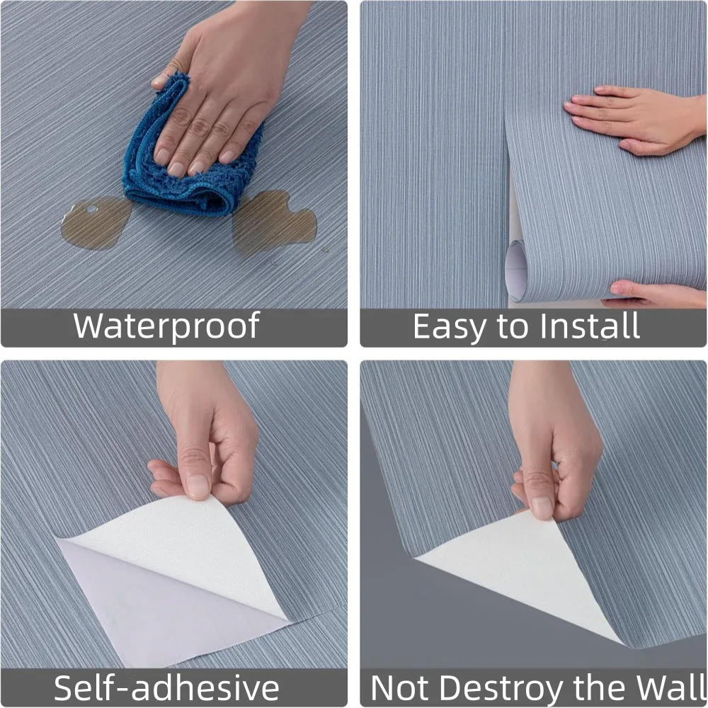 卖点 2 Plain Color Decorate Film With Fabric Texture 1